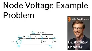 Node Voltage Example Problem