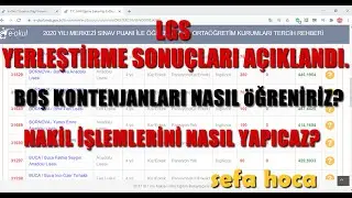 LGS Nakil Nasıl Yapılır? 2020