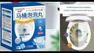 Toilet cleaning tablets