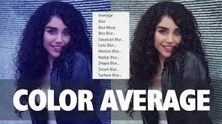 Color correction with blur average in Photoshop 2021 | Multitalent Video