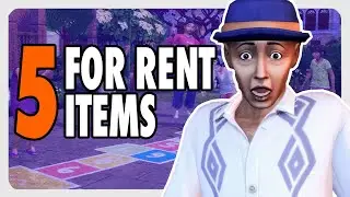 Sims 4 For Rent items you NEED to try!