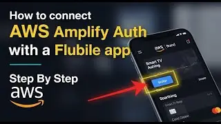 How to connect AWS Amplify Auth with a Flutter mobile app - Step By Step