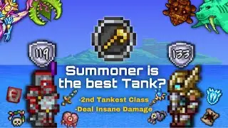 Summoner-Tank is really OVERPOWERED In Terraria Master Mode!