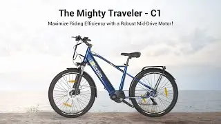 Embark on the Ultimate Adventure: Eleglide C1 & C1 ST Mid-Drive E-bikes Review!