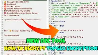 How To Decrypt TopGeo  Encryption (Decrypt All Script ) | Paid Dec Tool | 2022 Method