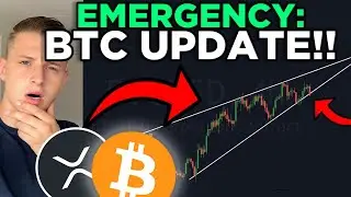 RISING WEDGE BREAK DOWN RIGHT NOW?? BITCOIN BREAKING RIGHT NOW!!!