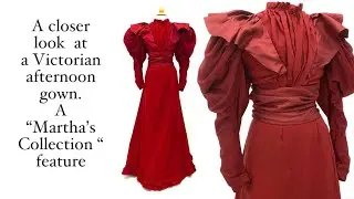 A closer examination of a Victorian gown reveals a possible sleeve change for 1890’s fashion update