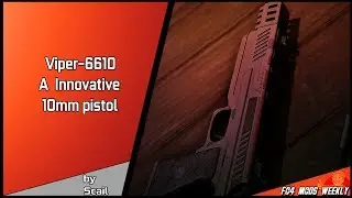 FALLOUT 4 ARMI - WEAPONS MOD: Viper 6610 4k/Innovative 10mm