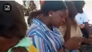 Female & Male Teachers Crying Over Transfered Headteacher