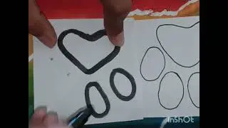 Easy Drawing On Animal Paw