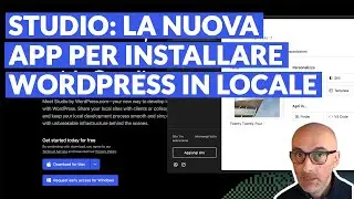 Novità: installare WordPress in locale con Studio