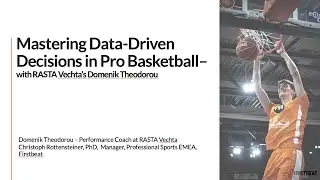Firstbeat Sports Webinar: Mastering Data-Driven Decisions in Pro Basketball