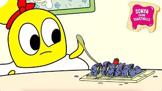 Sonya's stunning organic super-cake | Sonya from Toastville | New animated series for kids