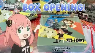 Weiss Schwarz Spy x Family Booster Box Opening