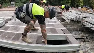 Building A MONSTER Block and Beam floor!