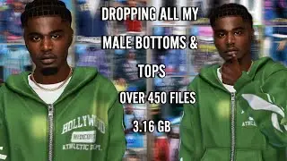 DROPPING ALL MY MALE TOPS & BOTTOMS UPDATED
