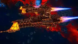 Imperial Navy (Nova Cannon Spam) vs Orks! - Open Beta, Battlefleet Gothic Armada 2