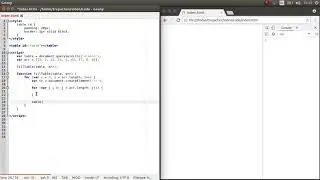 Создание HTML таблицы из двухмерного массива на JavaScript