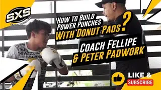 How to Build Power Punches With Donut Pads? Coach Fellipe & Peter Padwork