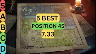The Best 4 Positions in the new Dota 2 Patch 7.33