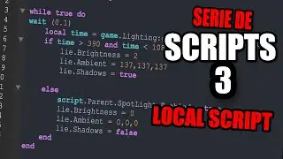 SERIE DE SCRIPTS 3 ROBLOX STUDIO | ROBLOX