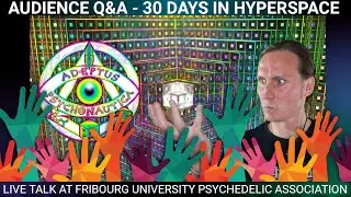 Q&A from 30 Days In Hyperspace at Fribourg University