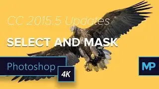 New Select and Mask (Replaces Refine Edge) in Photoshop | CC 2015.5 Update Release (4K)