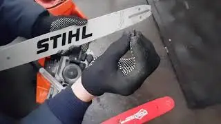 Как снять сцепление на бензопиле без спец инструмента