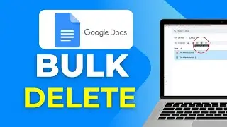 How To Bulk Delete Google Docs Files Simple & Easy