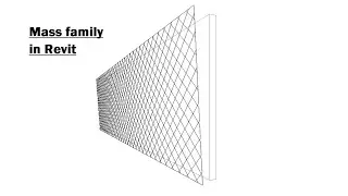 Mass family in Revit