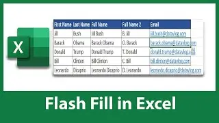 Excel Flash Fill Complete Guide - Excel Tutorial 9