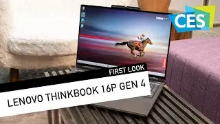 Lenovo ThinkBook 16P Gen 4 - CES 2023 First Look