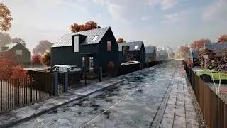Современный эко поселок Barn Ville