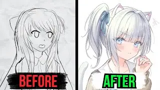 How to Color Anime Hair for Beginners