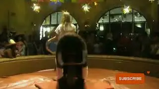 HOT Girl & Mechanical Bull Riding lesson_7x544JJHEws_new #000