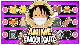 ANIME EMOJI QUIZ 🎮🔥 | Guess 100 Popular Anime Emojis 🌟