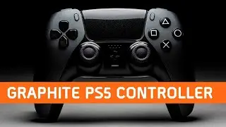 Graphite and Black Custom PS5 Controller Impressions