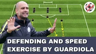 Defending and speed exercise by Pep Guardiola!