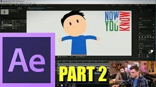 ANIMATE ILLUSTRATOR FILE IN AFTER EFFECTS! Tutorial - Part 2