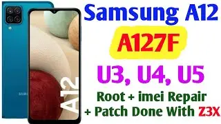 Samsung A12 A127F imei Repair With Z3X | Samsung A127F Binary U3, U4, U5, U6, U7 Root imei Repair