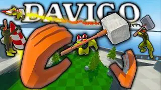 FIGHTING AS A GIANT IN VR - DAVIGO VR VS PC