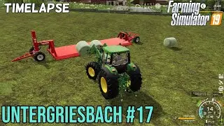 Fertilizing and Making Silage - Farming Simulator 19 Timelapse in Untergriesbach #17 (1440p/60)