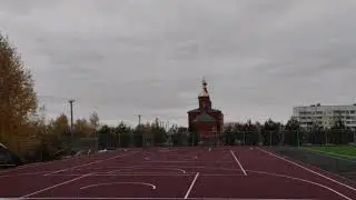 Пример площадки, выполненной со связующим для резиновой крошкой Union Polymers