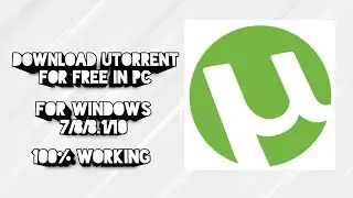 How to download utorrent for free in pc for windows 7/8/8.1/10 for 32 bit and 64 bit | Techno Yash