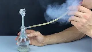 How to make Hookah from a lightbulb - Cool lifehack