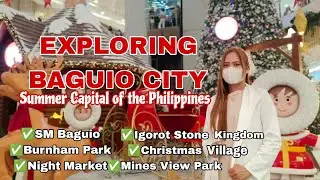 BAGUIO CITY 2023 | RUTH ANNE VLOG #igorotstonekingdom #christmasvillage #burnhampark #minesviewpark