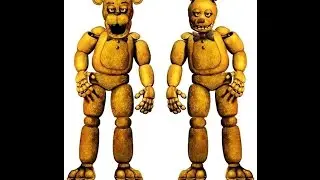 SFM FNAF. Спрингтрап и голден фредди. ПЕСНЯ...