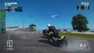 A Motorcycle in Wreckfest?! Ninja Mod.