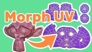 Blender : Morph UV [Geometry Node / Blender3.0 alpha]