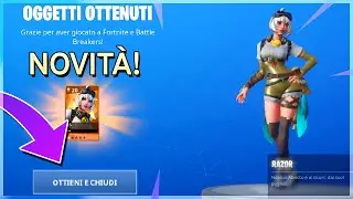 Ecco come Ottenere la *ESCLUSIVA* Razor in Fortnite Salva il Mondo! (Fortnite x Battle Breakers)